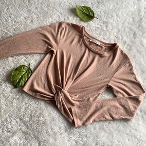 Aritzia Wilfred Free Ortiz Cropped Knit